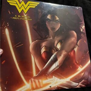 Wonder Woman DC 2025 Calendar. Factory sealed New
